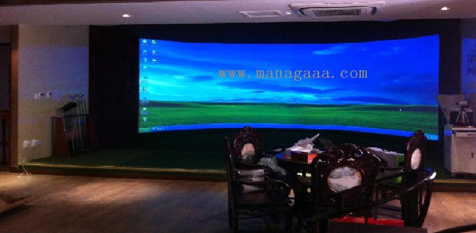 江苏省苏州市韩国环屏环模拟高尔夫项目