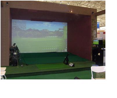 贵州模拟高尔夫案例 项目安装完毕奋战终于完工了 用户都在采购YYD品牌