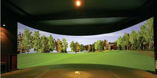 高速摄像模拟高尔夫练习保持强势握杆 获稳定控制性达到很好地击球