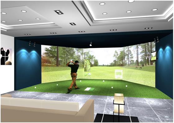 福建室内高尔夫模拟器上线线下共同齐上阵 相信新的平台可以带来更多的品牌