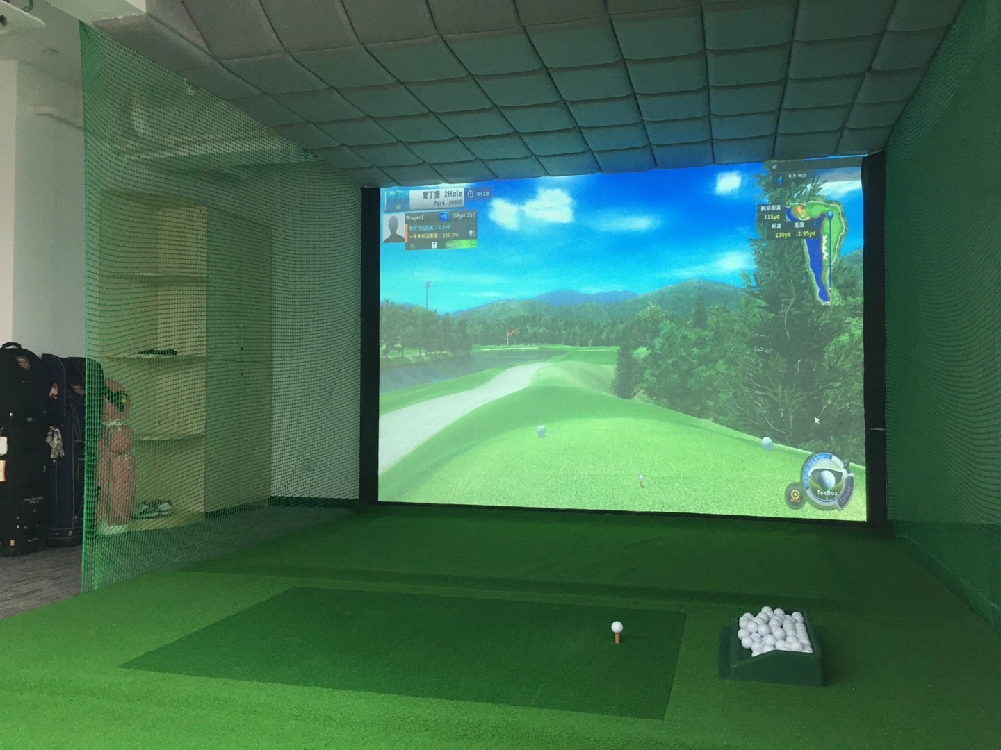 室内高尔夫好品牌供应 今日有多个名额 比赛和练球更好 测数据 看动作 矫正姿