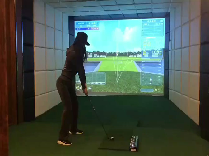 yunyida室内模拟高尔夫供应 填补未来的消费者不断升级的健身器材体育运动设备