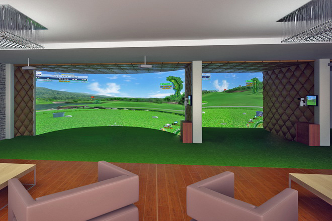 yunyida高尔夫模拟器设备为各年龄层各阶段的高尔夫爱好者提供量身定制的教学