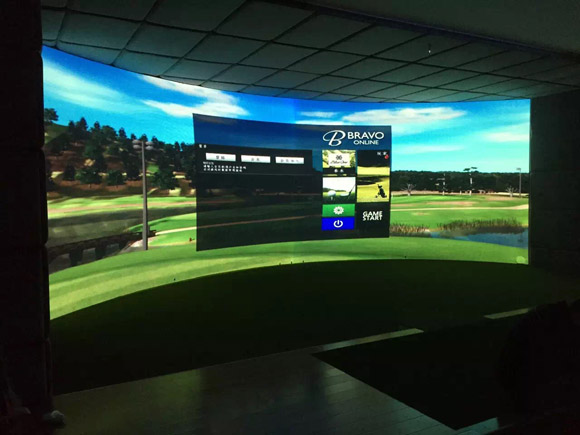 高速摄像室内高尔夫模拟器做工精致匠心精神 