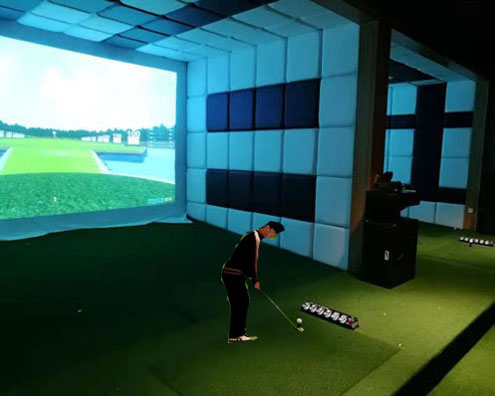 IMPACT高速摄像室内模拟高尔夫专注于家庭高尔夫领域 在国内高尔夫行业室内高