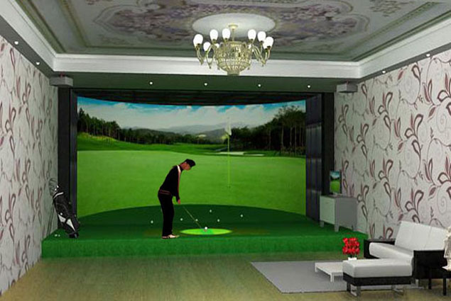 哈尔滨高尔夫模拟器品牌 呈现绿色 阳光 高品位
