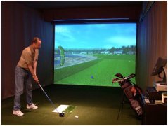 昌平模拟高尔夫案例 专业定制设计及确实太赞了好简单超实用的设备